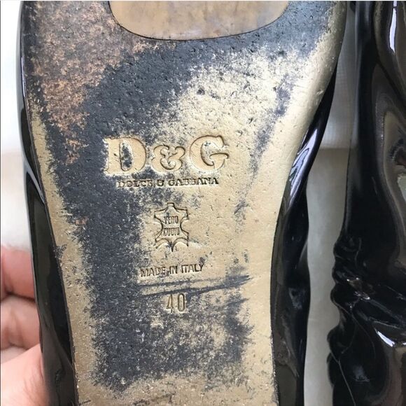 Dolce & Gabbana Flower Studded Flats Size 40 - Picture 4 of 6